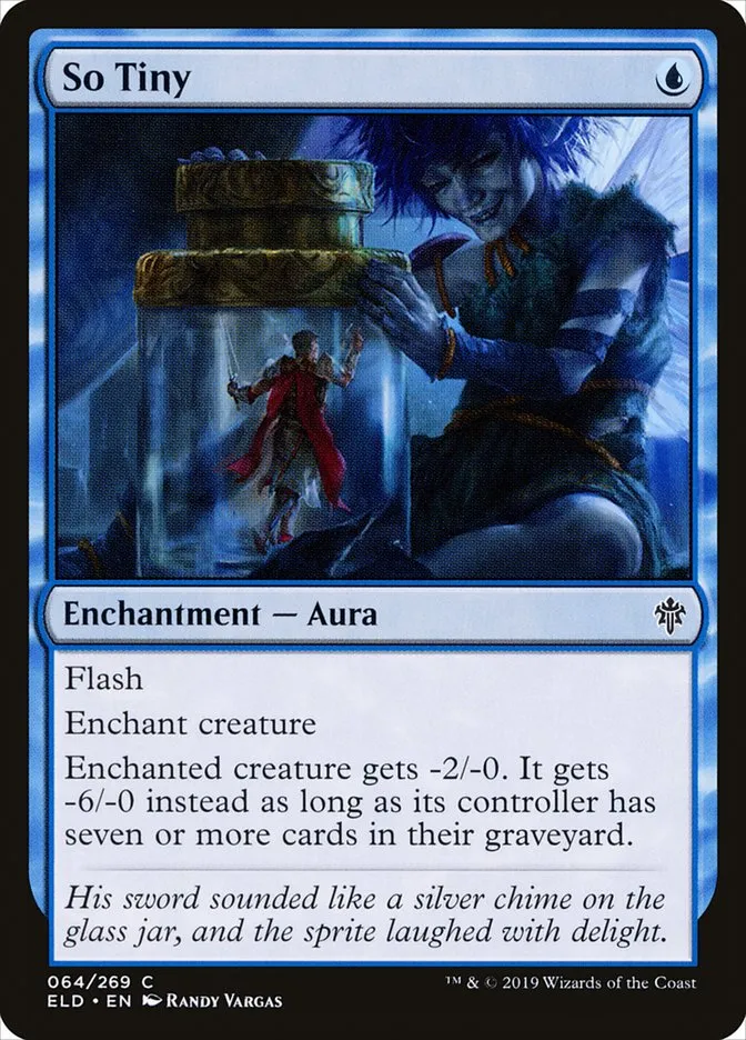 2019 Throne of Eldraine So Tiny common #64 common card image