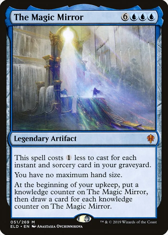 2019 Throne of Eldraine The Magic Mirror mythic #51 mythic card image