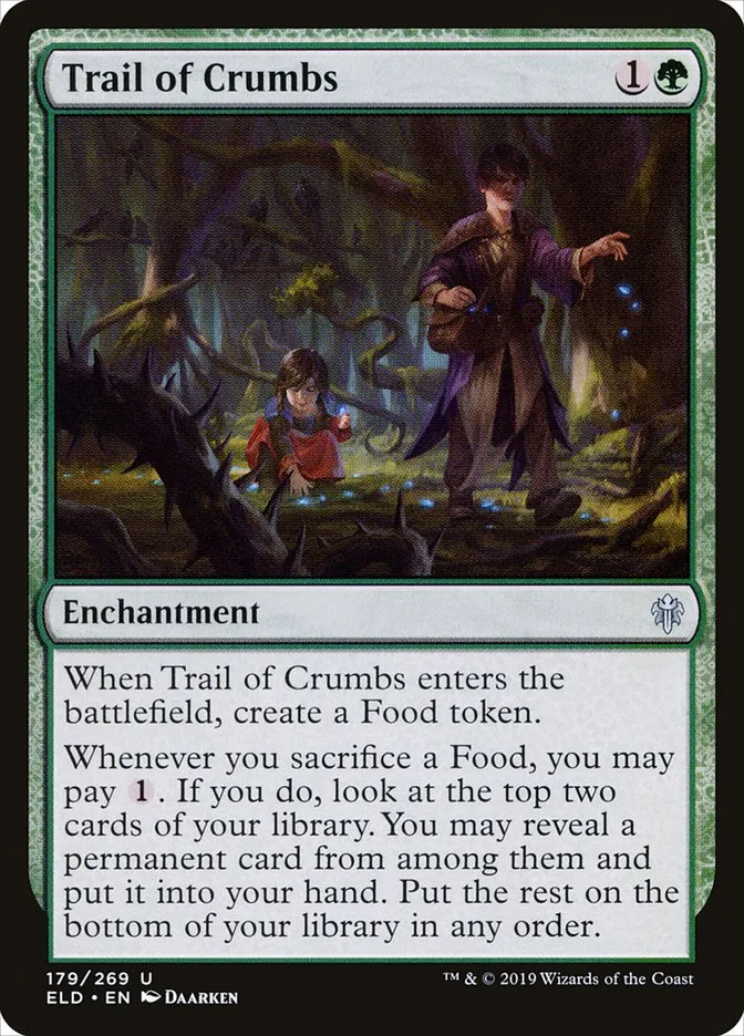 2019 Throne of Eldraine Trail of Crumbs #179 uncommon card image