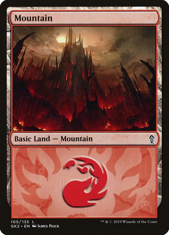 2019 RNA Guild Kit Mountain common #105 common card image