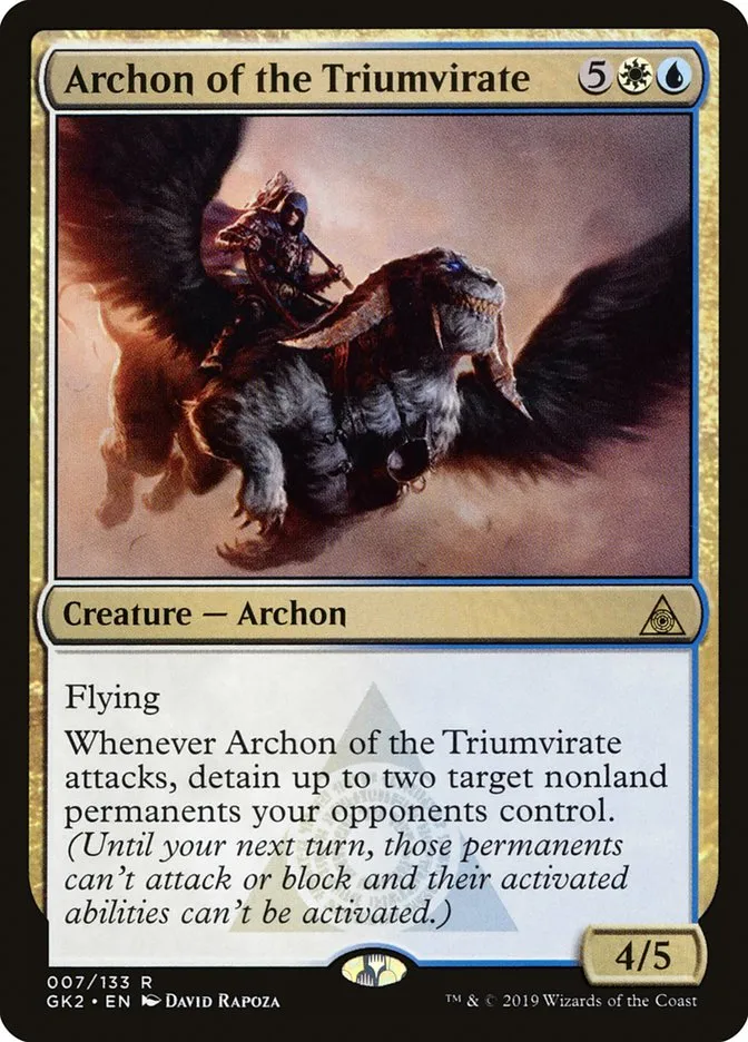 2019 RNA Guild Kit Archon of the Triumvirate rare #7 rare card image