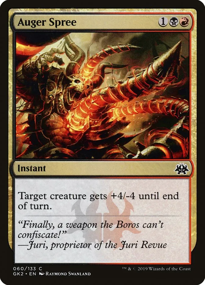 2019 RNA Guild Kit Auger Spree common #60 common card image