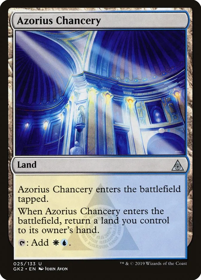 2019 RNA Guild Kit Azorius Chancery uncommon #25 uncommon card image