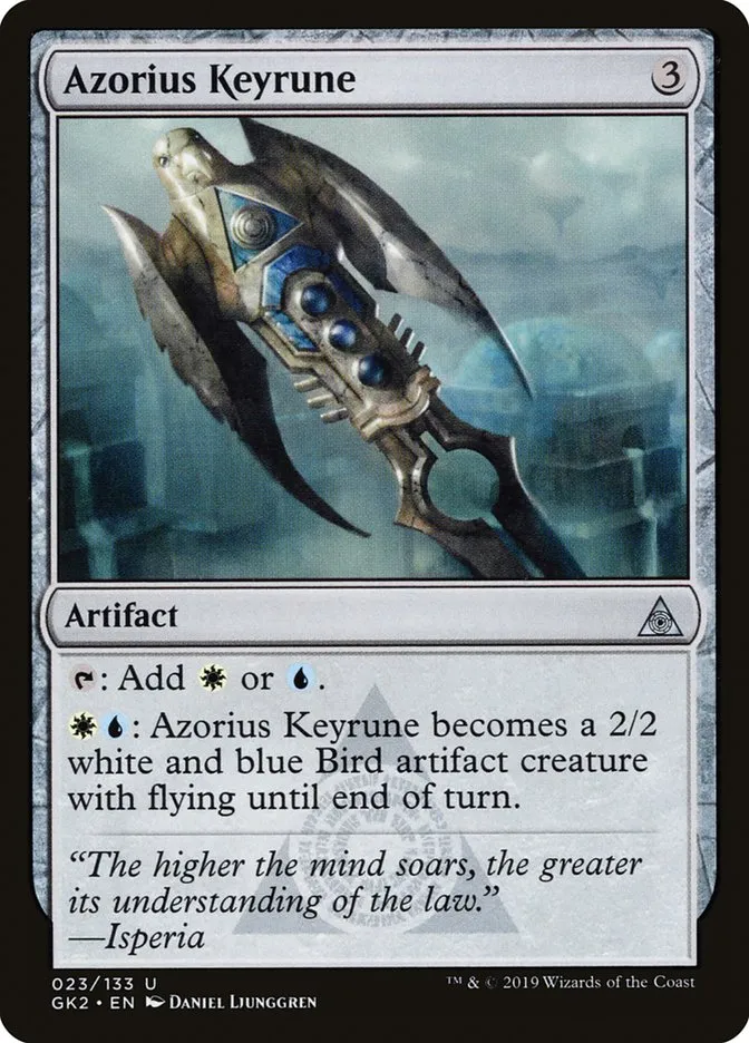 2019 RNA Guild Kit Azorius Keyrune uncommon #23 uncommon card image