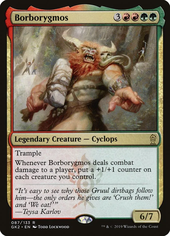 2019 RNA Guild Kit Borborygmos rare #87 rare card image