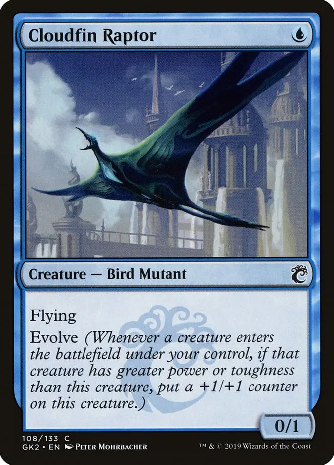 2019 RNA Guild Kit Cloudfin Raptor common #108 common card image