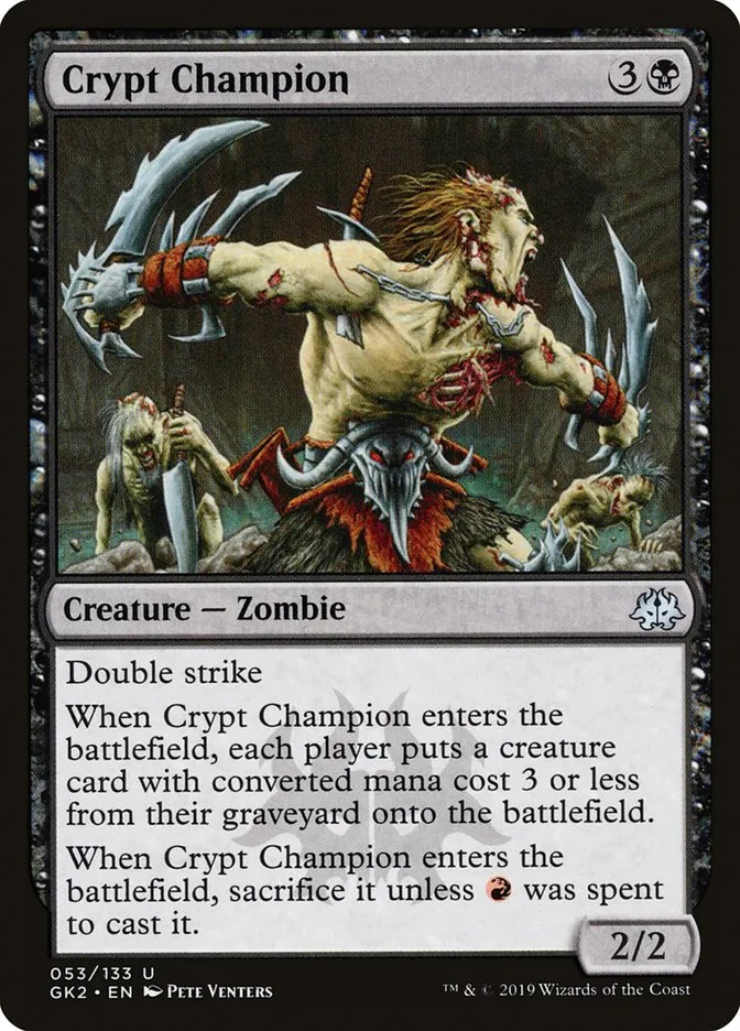 2019 RNA Guild Kit Crypt Champion uncommon #53 uncommon card image