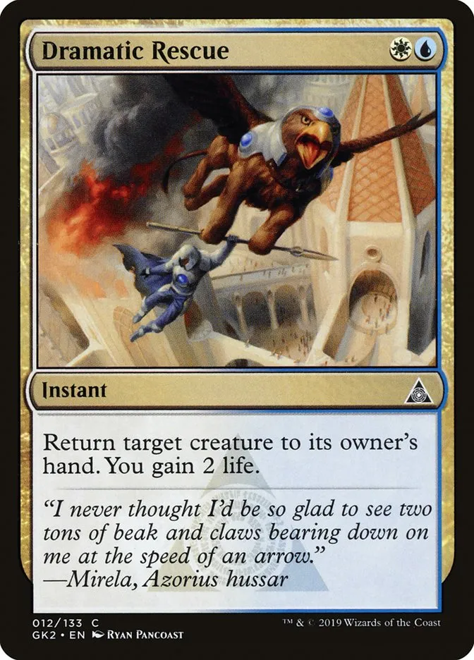 2019 RNA Guild Kit Dramatic Rescue common #12 common card image