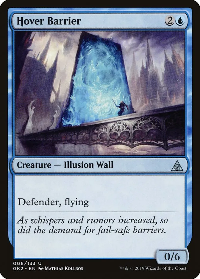 2019 RNA Guild Kit Hover Barrier uncommon #6 uncommon card image