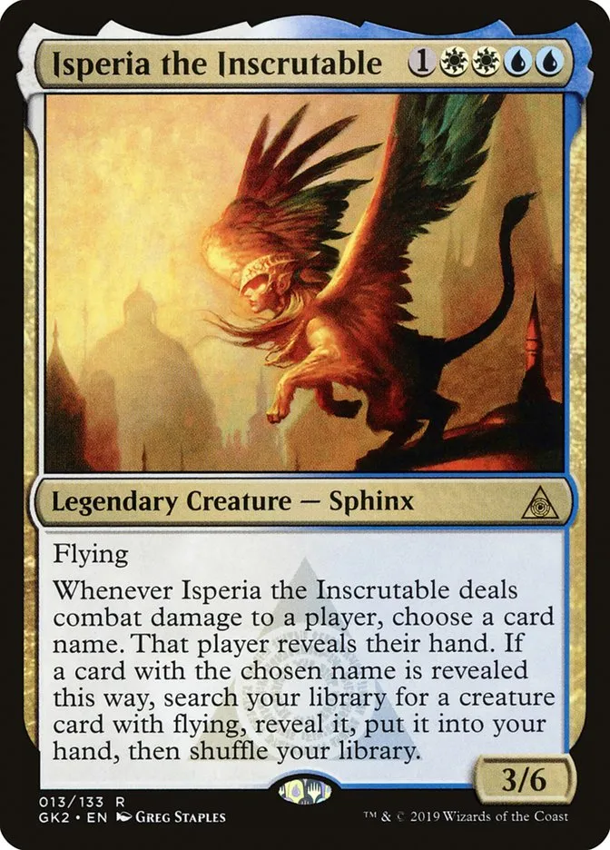 2019 RNA Guild Kit Isperia the Inscrutable rare #13 rare card image
