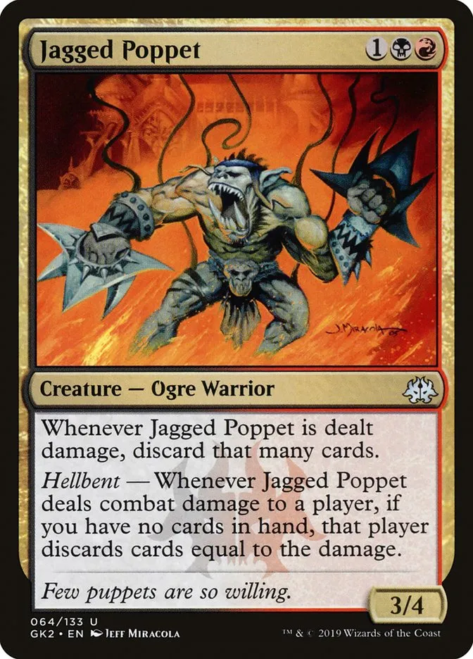 2019 RNA Guild Kit Jagged Poppet uncommon #64 uncommon card image