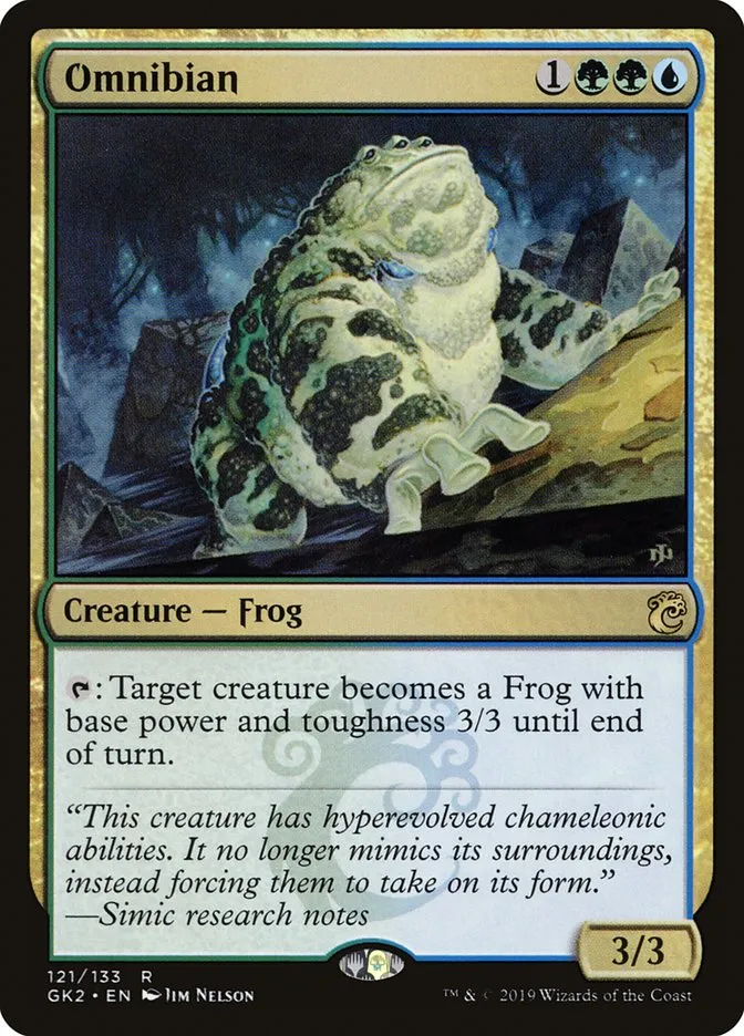 2019 RNA Guild Kit Omnibian #121 rare card image