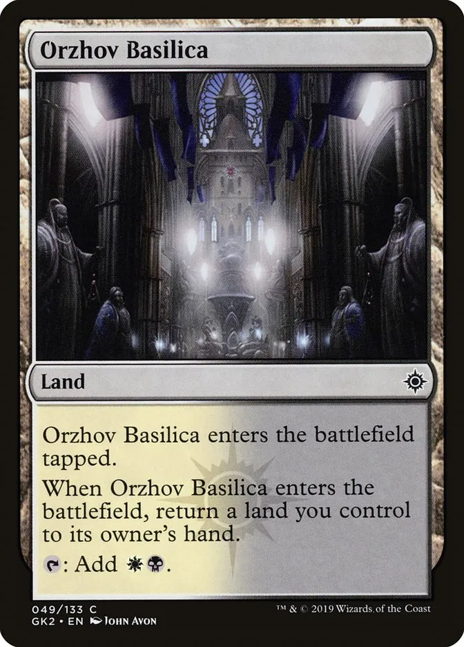 2019 RNA Guild Kit Orzhov Basilica common #49 common card image