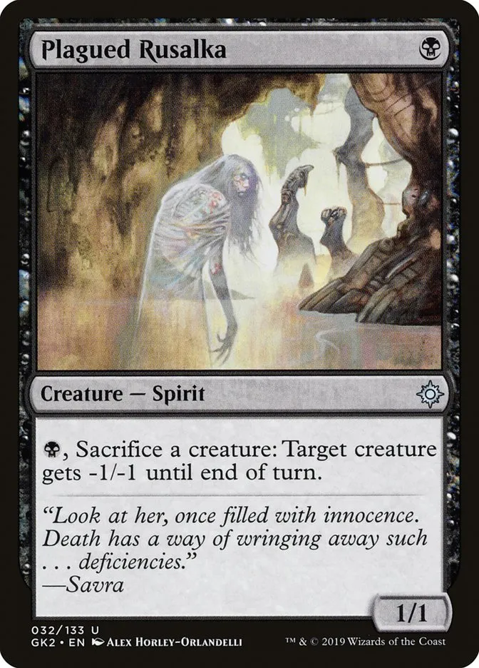 2019 RNA Guild Kit Plagued Rusalka uncommon #32 uncommon card image