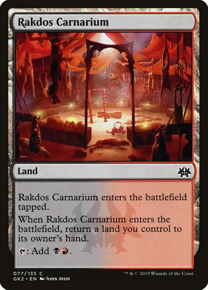 2019 RNA Guild Kit Rakdos Carnarium common #77 common card image