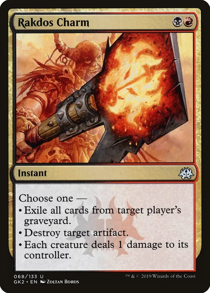 2019 RNA Guild Kit Rakdos Charm uncommon #68 uncommon card image