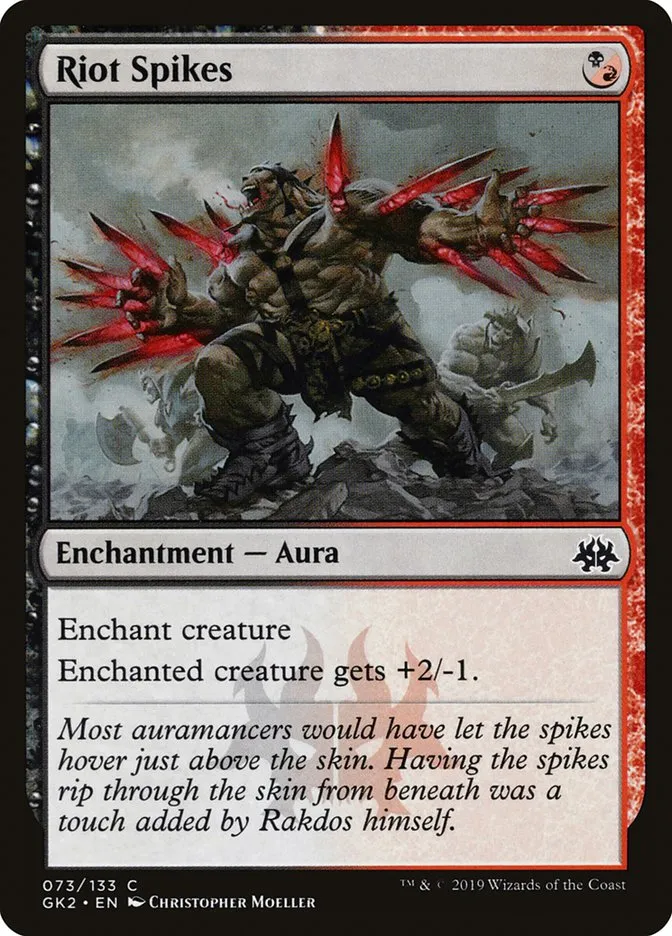 2019 RNA Guild Kit Riot Spikes common #73 common card image
