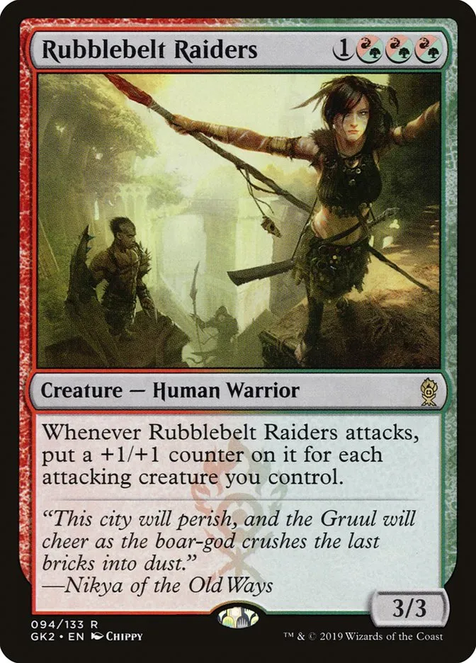 2019 RNA Guild Kit Rubblebelt Raiders #94 rare card image