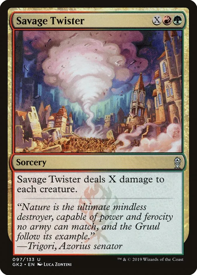 2019 RNA Guild Kit Savage Twister #97 uncommon card image
