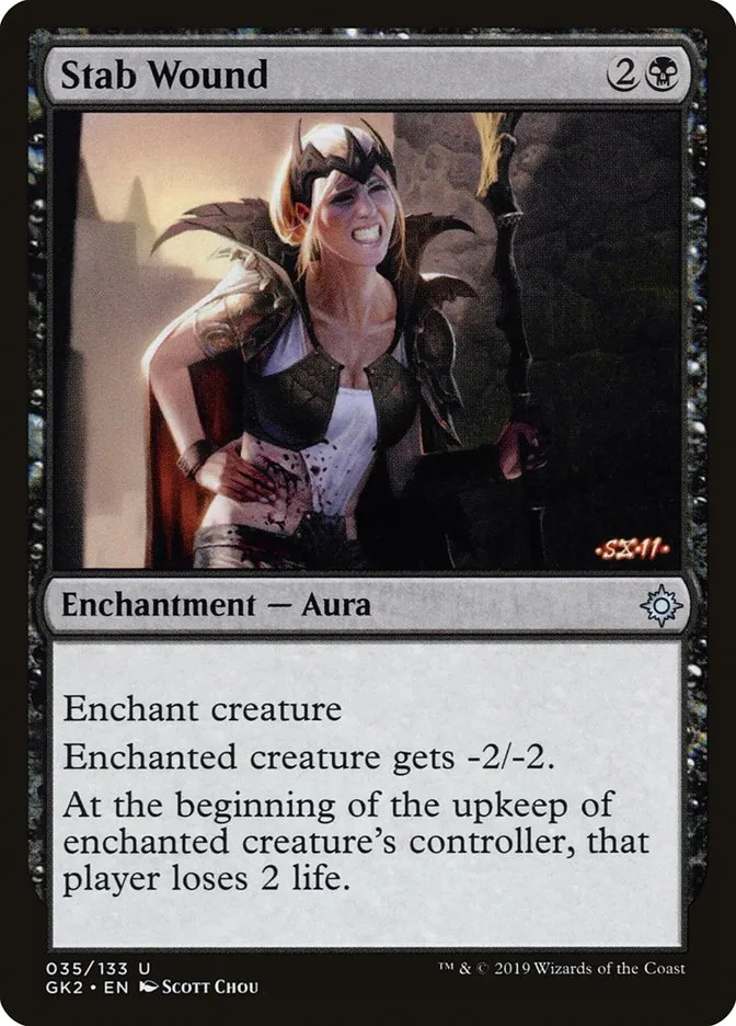 2019 RNA Guild Kit Stab Wound uncommon #35 uncommon card image