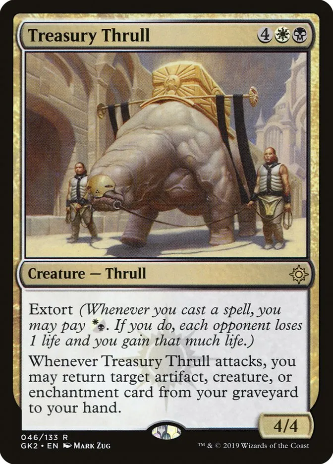 2019 RNA Guild Kit Treasury Thrull rare #46 rare card image