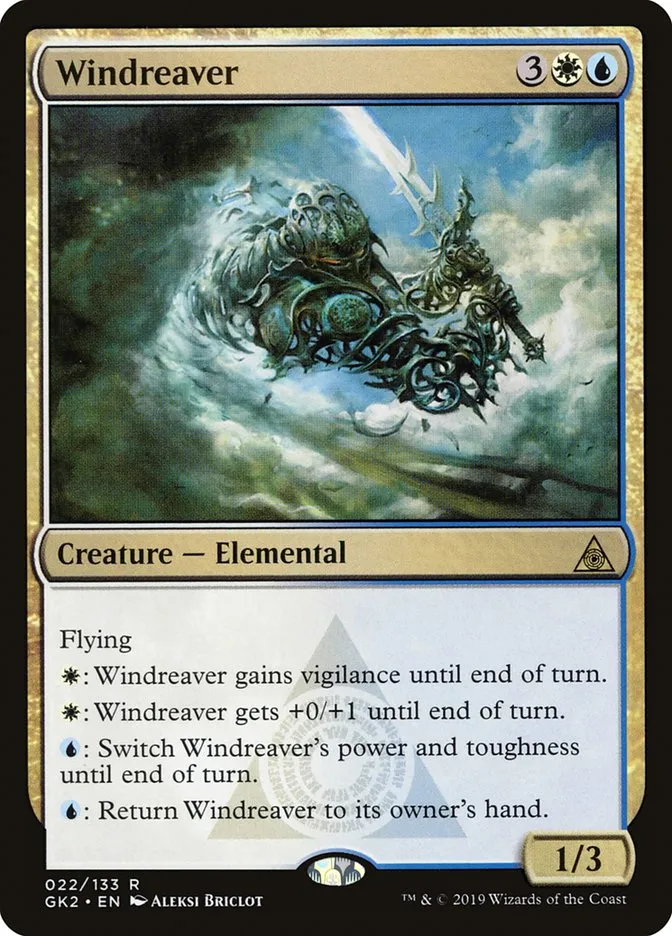 2019 RNA Guild Kit Windreaver rare #22 rare card image