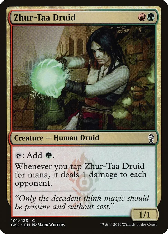 2019 RNA Guild Kit Zhur-Taa Druid common #101 common card image