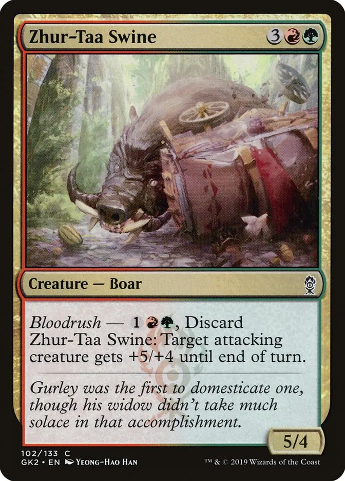 2019 RNA Guild Kit Zhur-Taa Swine common #102 common card image