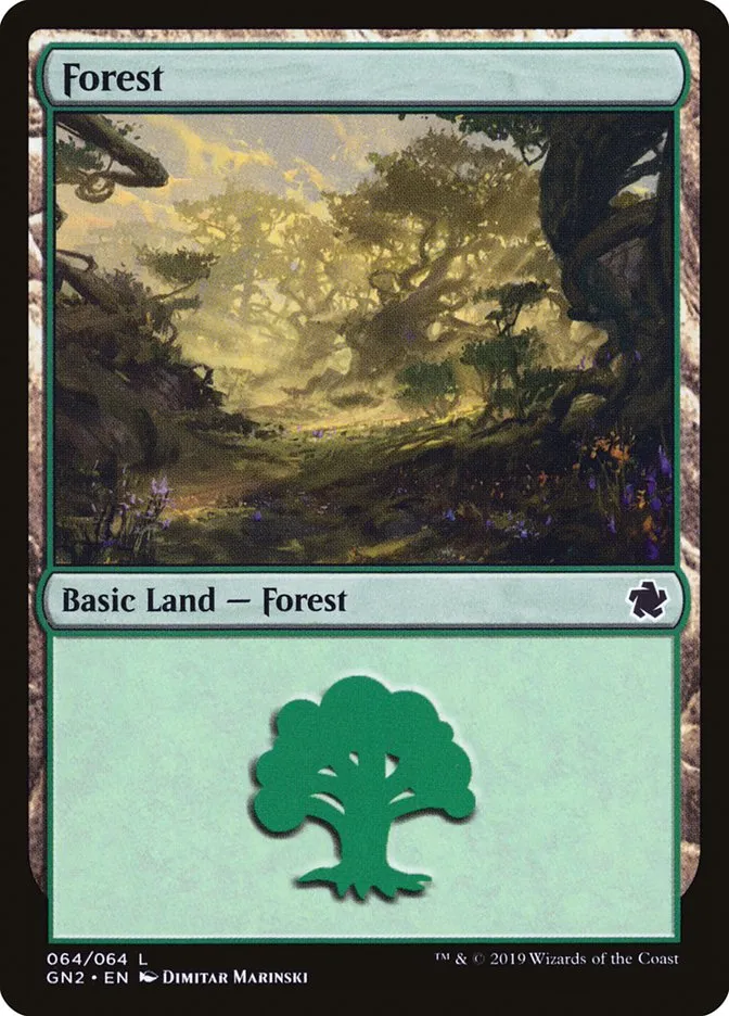 2019 Game Night 2019 Forest common #64 common card image