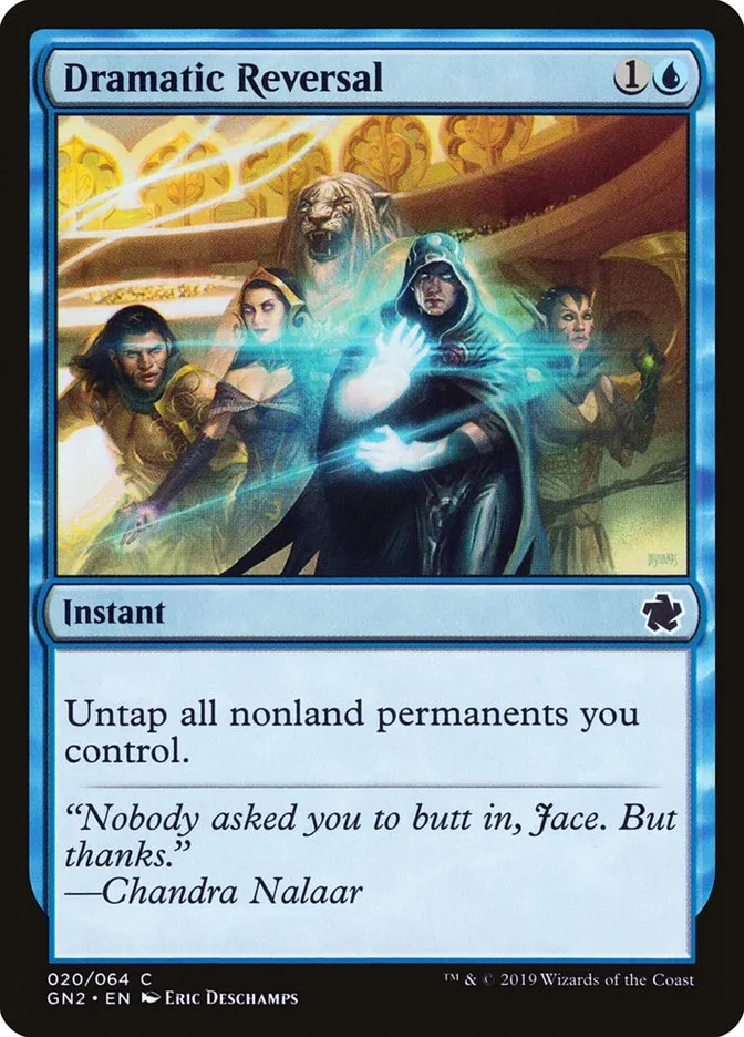 2019 Game Night 2019 Dramatic Reversal common #20 common card image