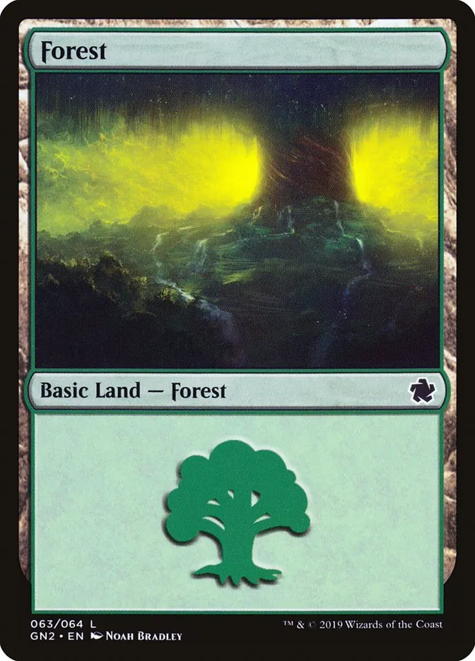 2019 Game Night 2019 Forest common #63 common card image