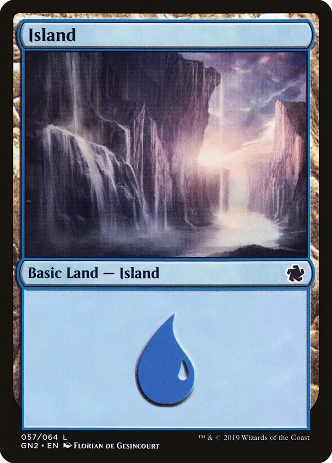 2019 Game Night 2019 Island common #57 common card image