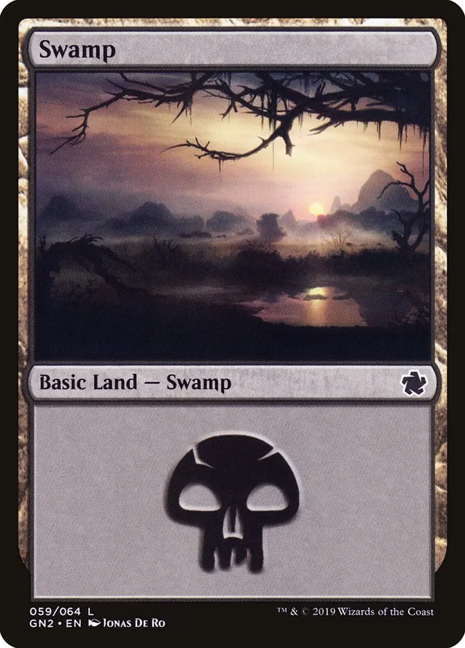 2019 Game Night 2019 Swamp common #59 common card image