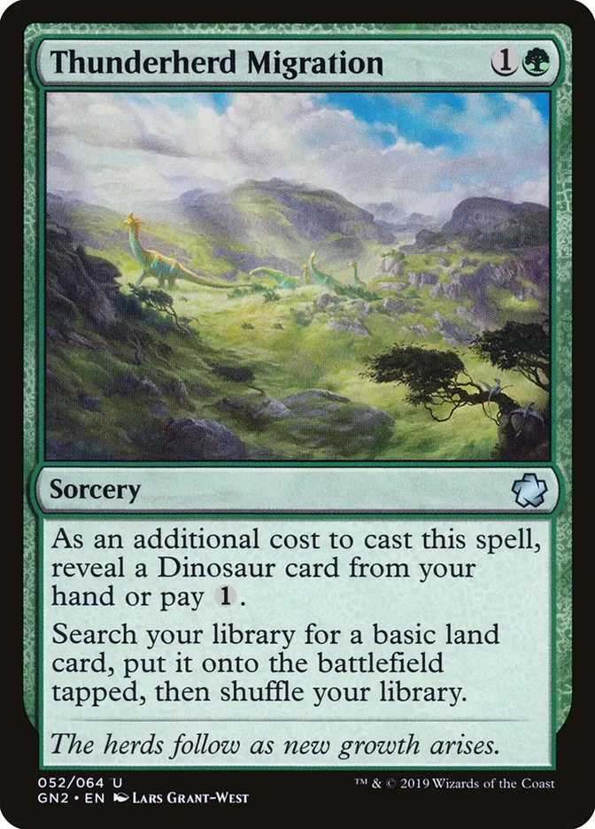2019 Game Night 2019 Thunderherd Migration uncommon #52 uncommon card image