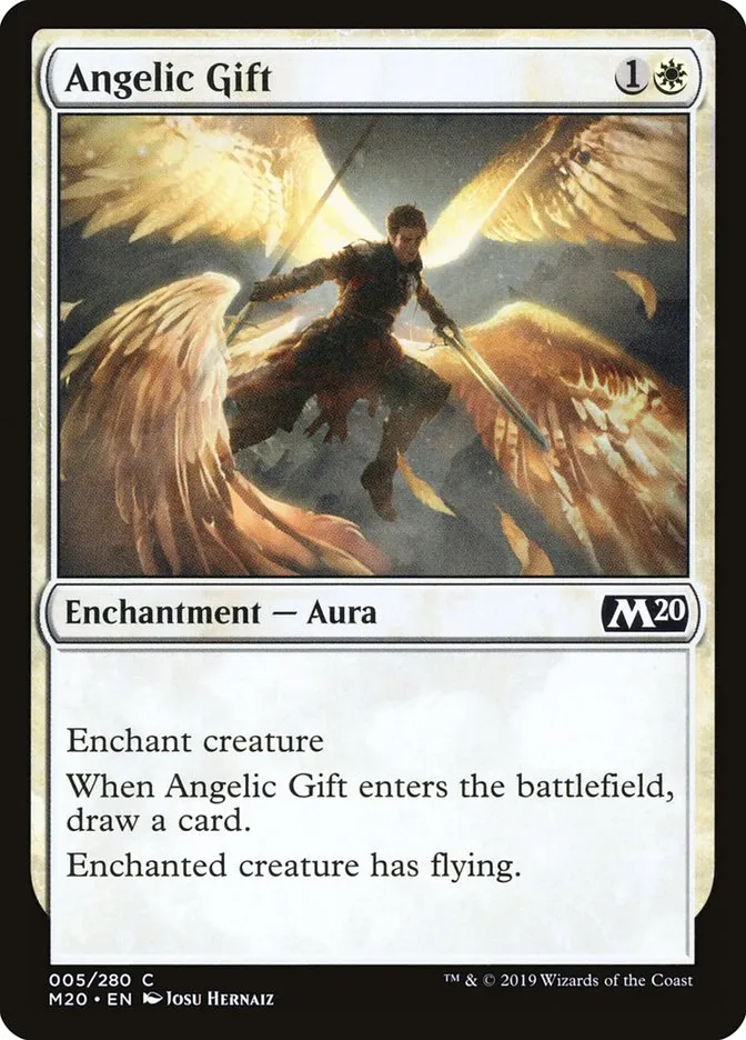 2019 Core Set 2020 Angelic Gift common #5 common card image