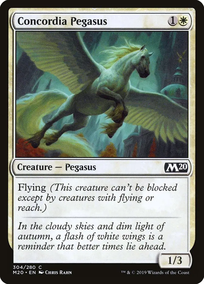 2019 Core Set 2020 Concordia Pegasus common #304 common card image