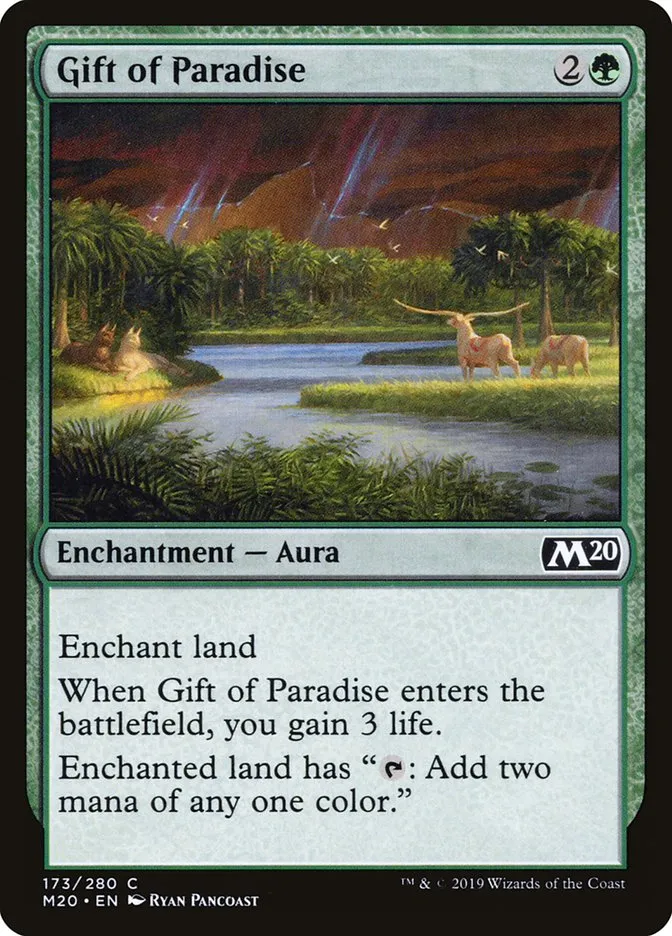 2019 Core Set 2020 Gift of Paradise #173 common card image