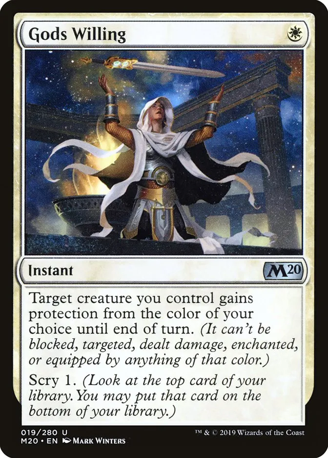 2019 Core Set 2020 Gods Willing uncommon #19 uncommon card image