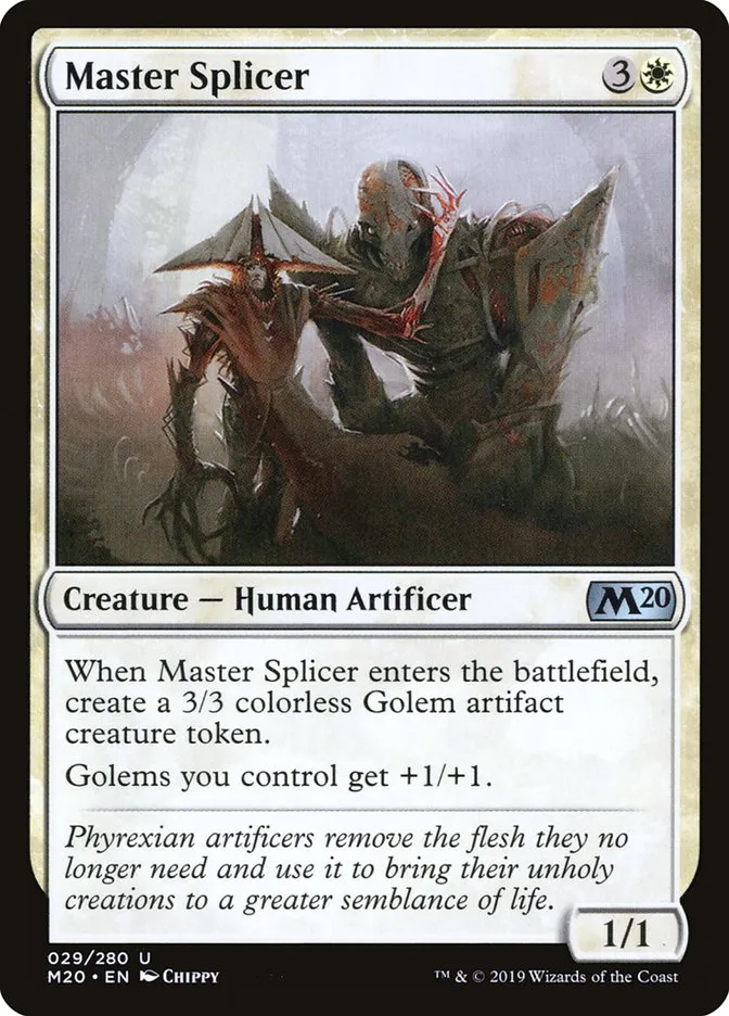 2019 Core Set 2020 Master Splicer uncommon #29 uncommon card image
