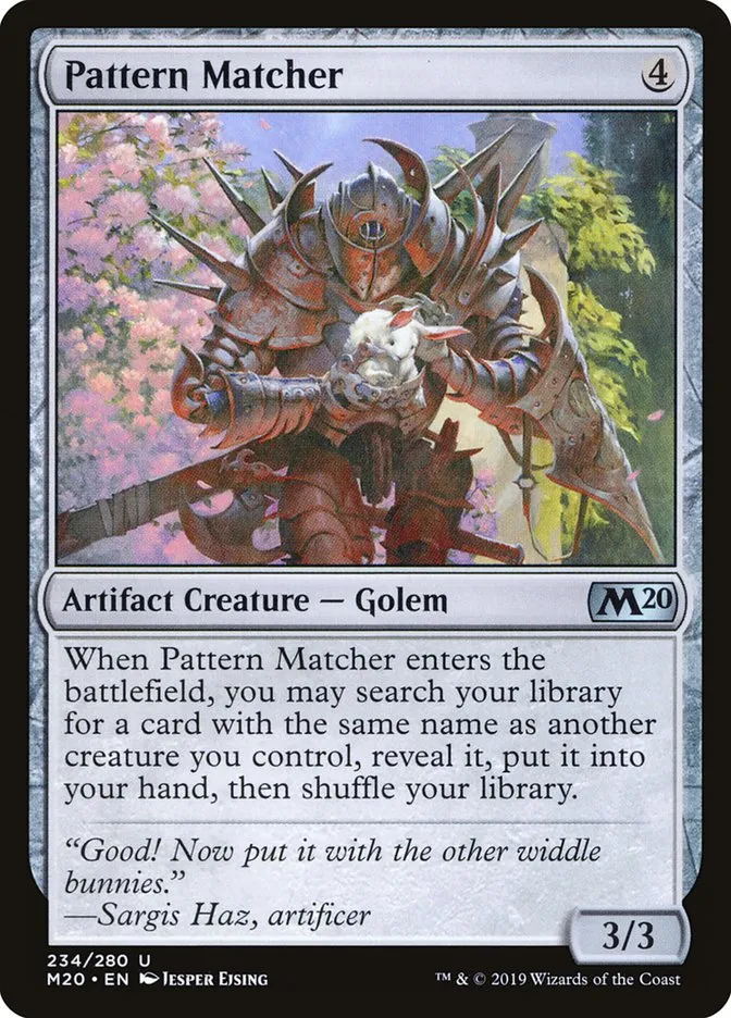2019 Core Set 2020 Pattern Matcher uncommon #234 uncommon card image
