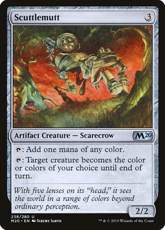 2019 Core Set 2020 Scuttlemutt uncommon #238 uncommon card image