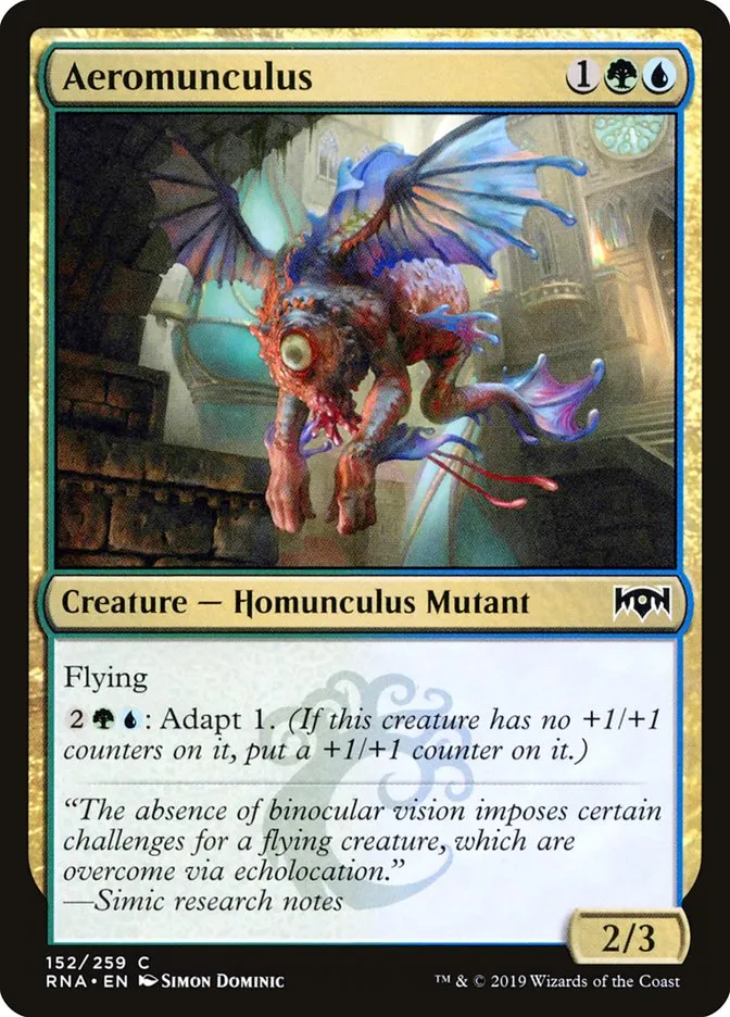 2019 Ravnica Allegiance Aeromunculus #152 common card image