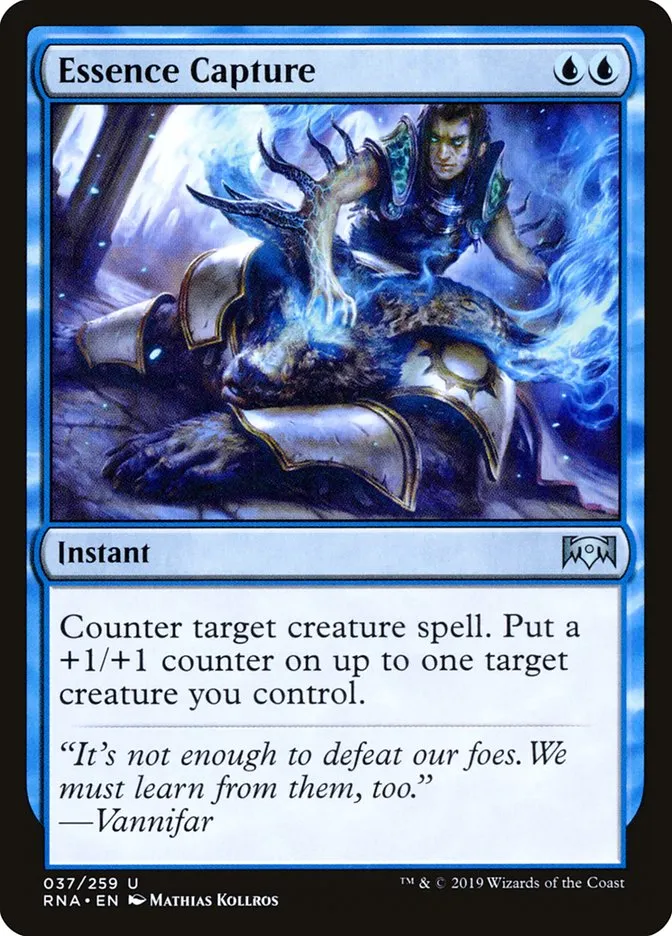 2019 Ravnica Allegiance Essence Capture uncommon #37 uncommon card image