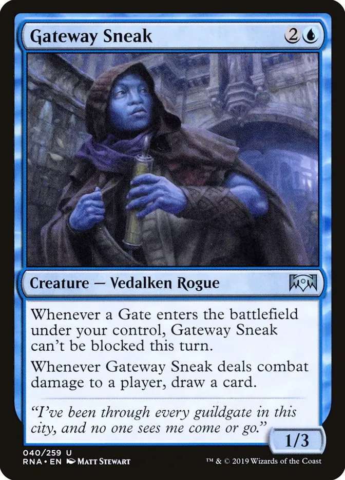 2019 Ravnica Allegiance Gateway Sneak uncommon #40 uncommon card image