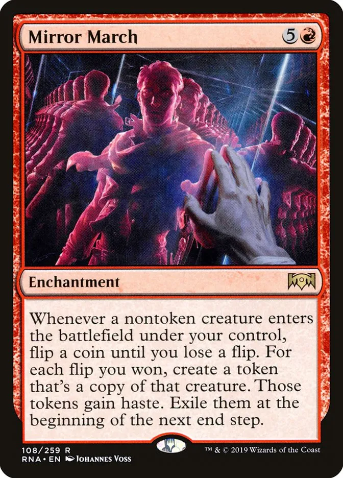 2019 Ravnica Allegiance Mirror March #108 rare card image