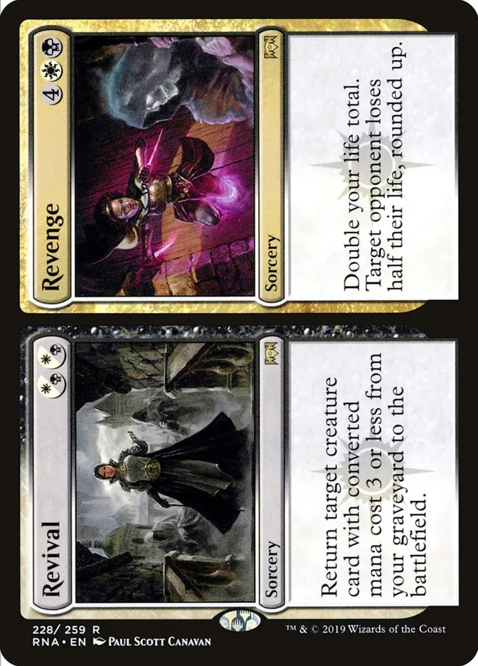 2019 Ravnica Allegiance Revival // Revenge #228 rare card image