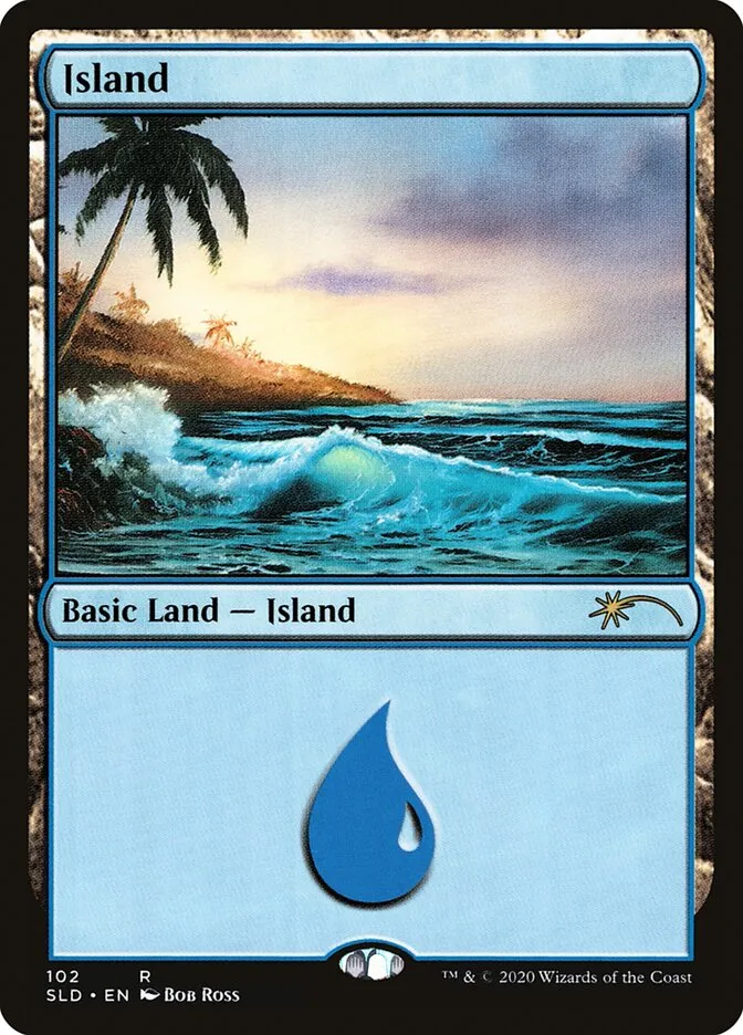 2019 Secret Lair Drop Island [Foil] rare #102 rare card image