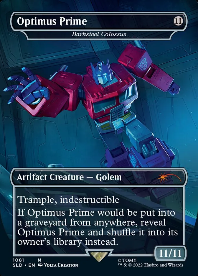 2019 Secret Lair Drop Darksteel Colossus // Darksteel Colossus #1081 mythic card image