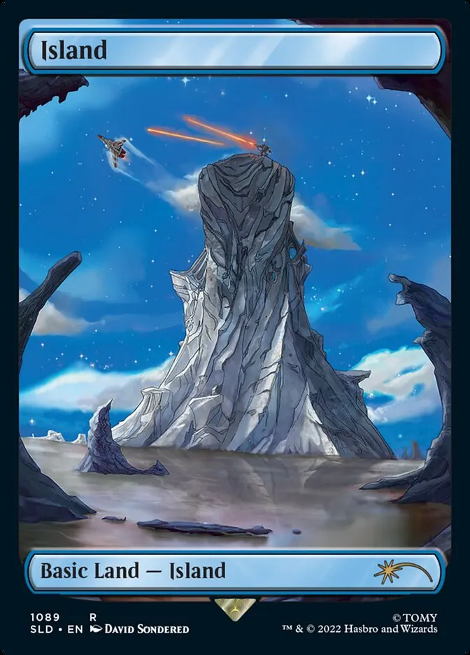 2019 Secret Lair Drop Island [Foil] rare #1089 rare card image