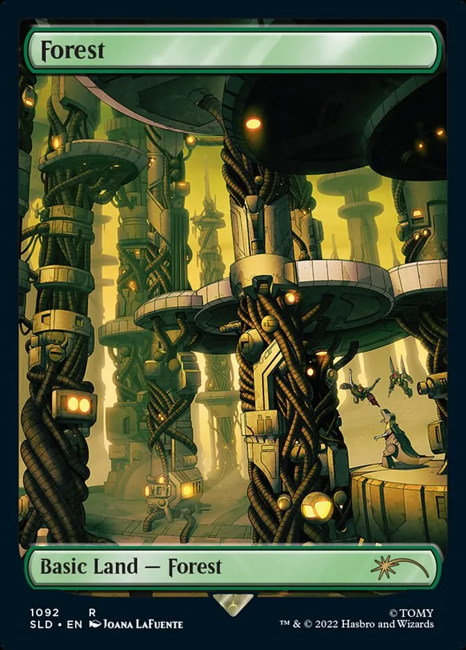 2019 Secret Lair Drop Forest #1092 rare card image